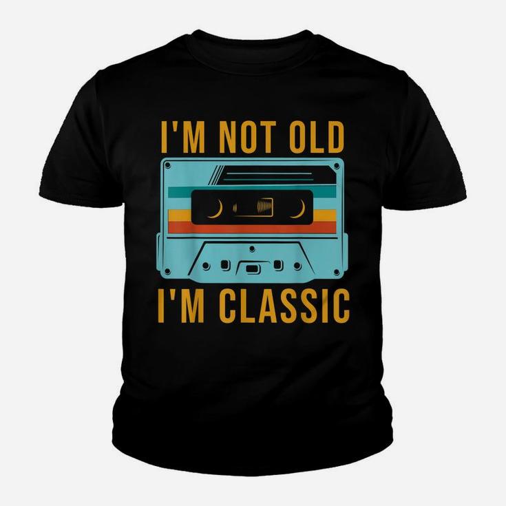 Cassette I’M Not Old I’M A Classic Graphic Plus Size Youth T-shirt