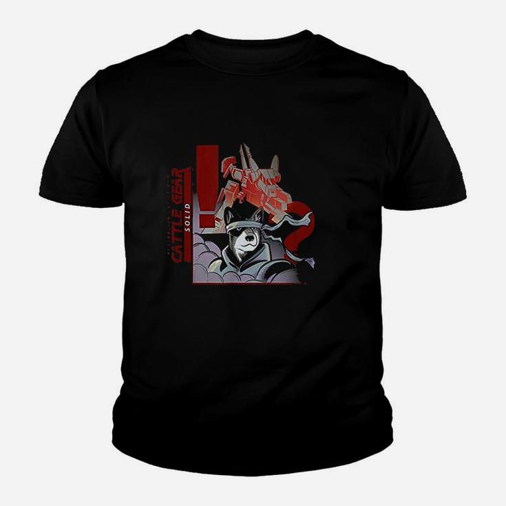 Cattle Gear Solid Acd Heeler Video Game Parody Youth T-shirt