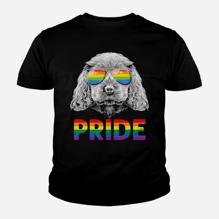 Cavalier King Charles Spaniel Gay Lgbt Rainbo Youth T-shirt