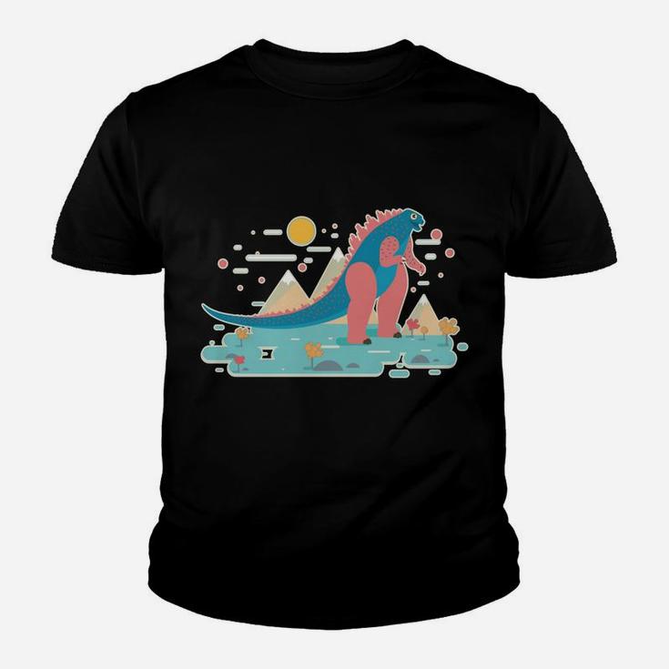 Cheerful Giant Monster Dinosaur Kaiju King Of Monsters Sweatshirt Youth T-shirt