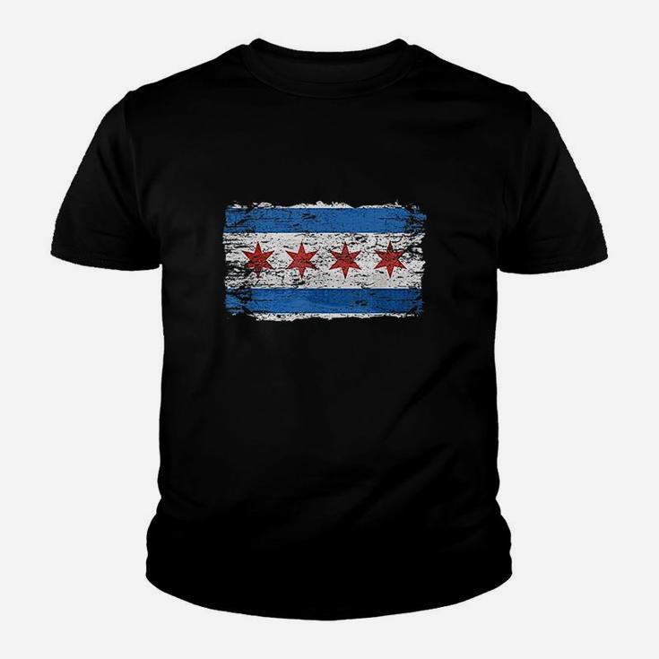 Chicago Flag Proud Citizen Traveler Youth T-shirt