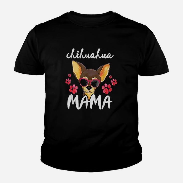 Chihuahua Women Mom Gift Love Chihuahua Mama Youth T-shirt