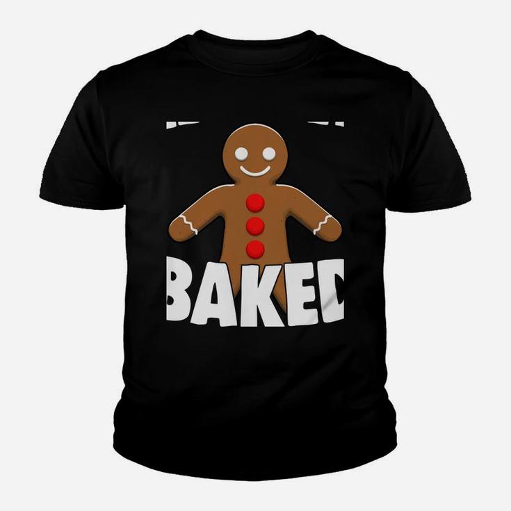 Chirstmas Holiday Let's Get Baked Gingerbread Xmas Gift Sweatshirt Youth T-shirt
