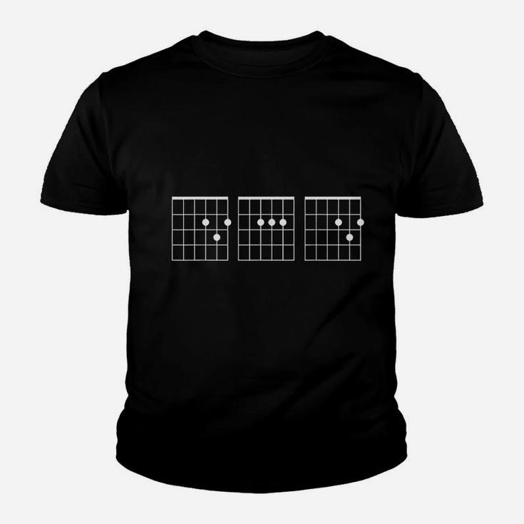 Chord Guitar Best Dad Ever Youth T-shirt