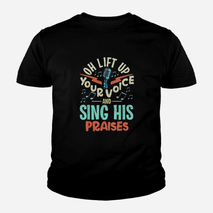 Christian Music Quote Inspirational Choir Singer Or Director Youth T-shirt
