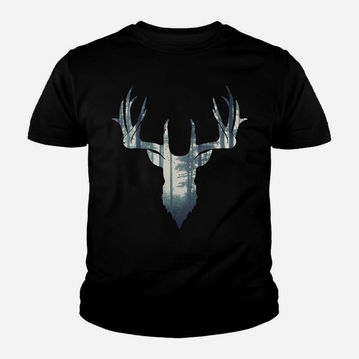 Christmas Deer Hunting | Forest Gift For Hunters Youth T-shirt