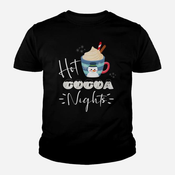 Christmas Winter Hot Cocoa Nights Cozy Top Youth T-shirt