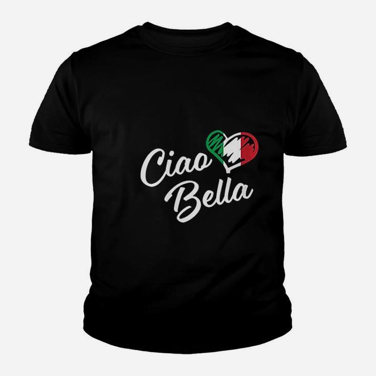Ciao Bella  Italian Hello Beautiful Gift Youth T-shirt