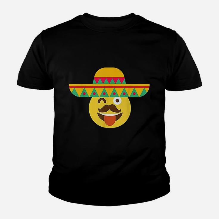 Cinco De Mayo Emoticon Youth T-shirt