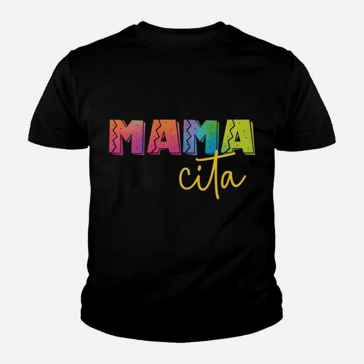 Cinco De Mayo Rainbow Watercolor Tie Dye Mamacita Youth T-shirt