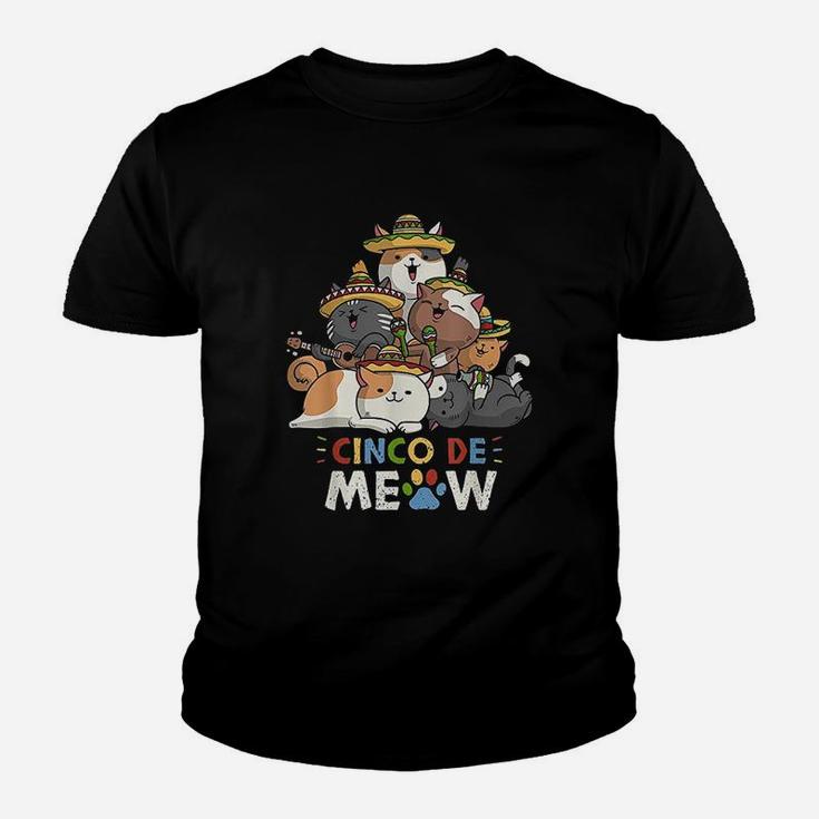 Cinco De Meow Youth T-shirt