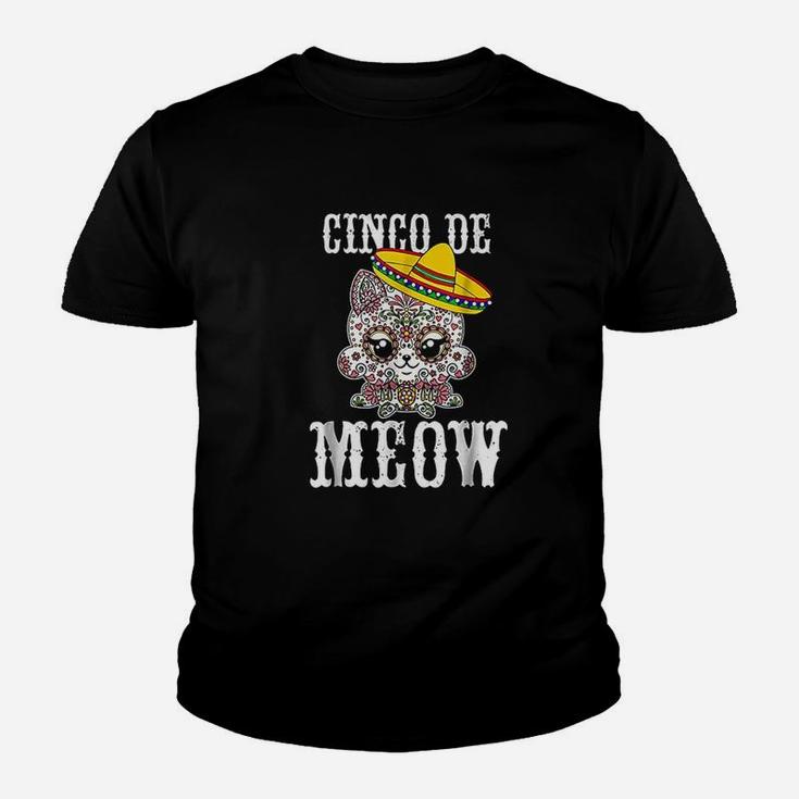 Cinco De Meow Youth T-shirt