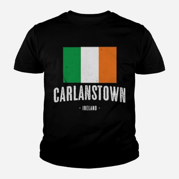 City Of Carlanstown Ireland Irish Flag Youth T-shirt