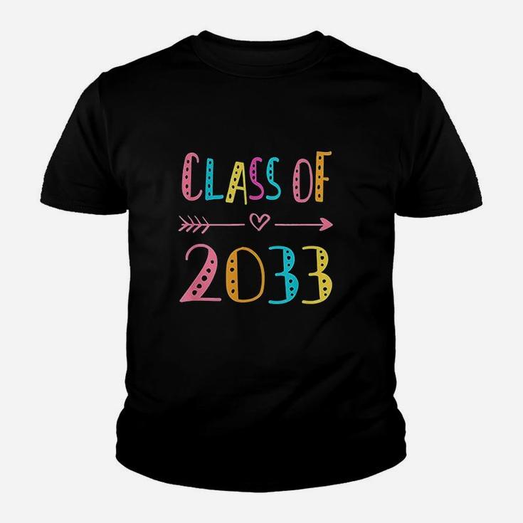 Class Of 2033 Grow With Me First Day Of School Youth T-shirt