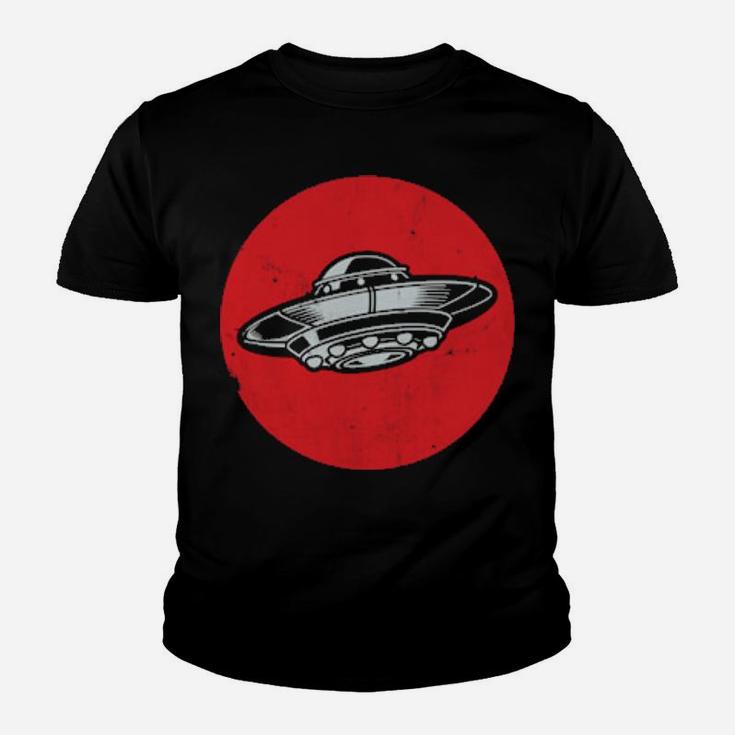 Classic, Retro, Vintage Ufo For Alien Believers Youth T-shirt