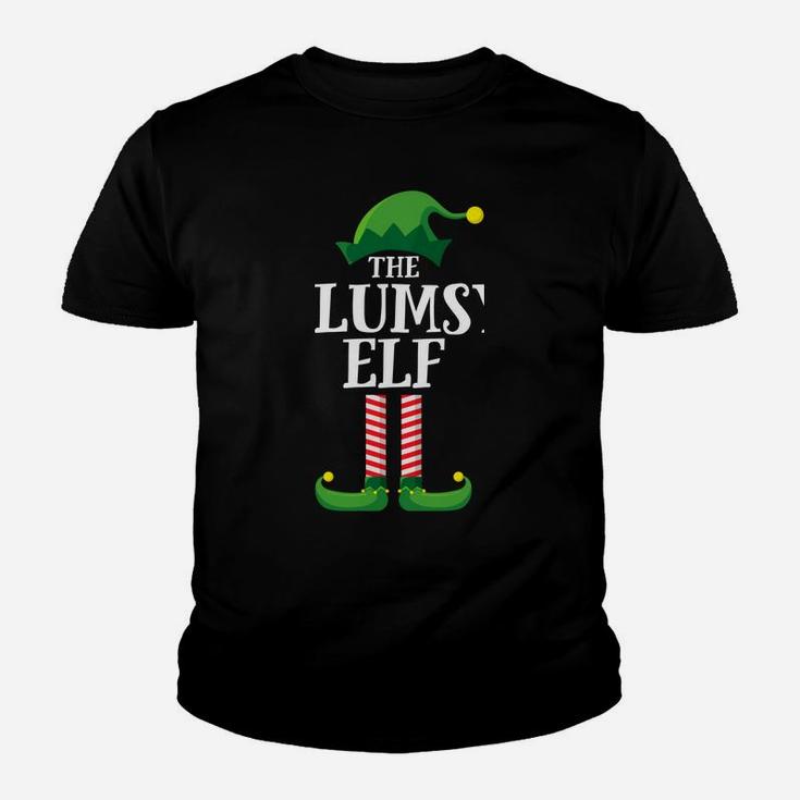 Clumsy Elf Matching Family Group Christmas Party Pajama Youth T-shirt