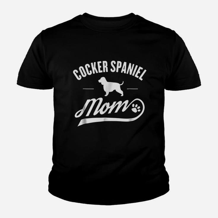 Cocker Spaniel Mom Dog Owner Lover Youth T-shirt