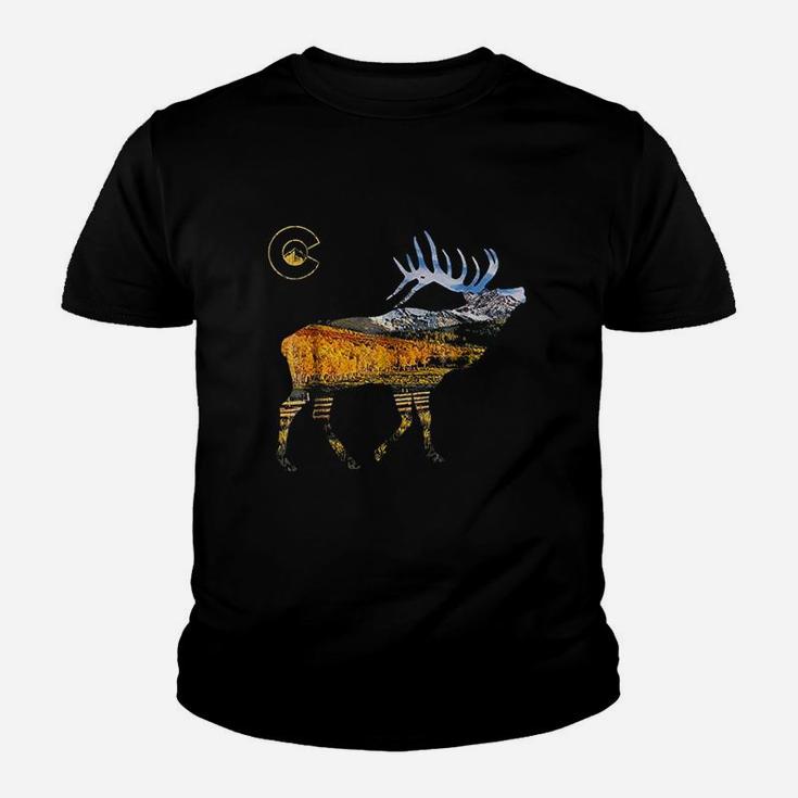 Colorado Elk Hunting Youth T-shirt