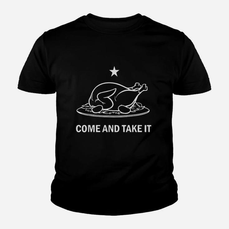 Come And Take It Thanksgiving Turkey Youth T-shirt