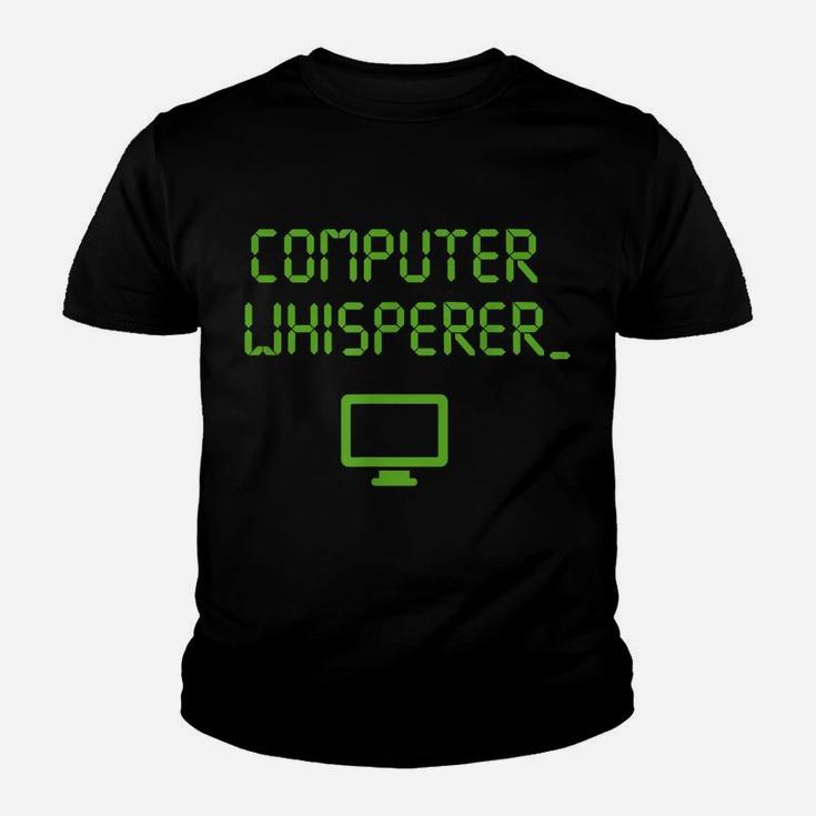 Computer Whisperer Shirt Tech Support Nerds Geeks Funny It Youth T-shirt