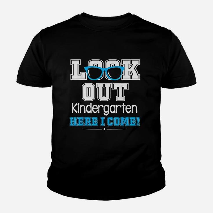 Cool Student Look Out Kindergarten Here I Come Happy Youth T-shirt