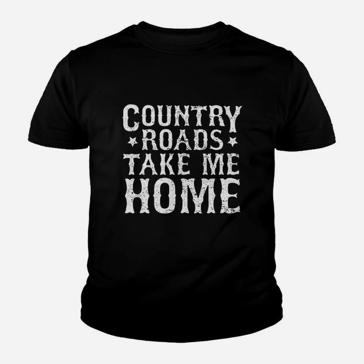 Country Roads Take Me Home Youth T-shirt