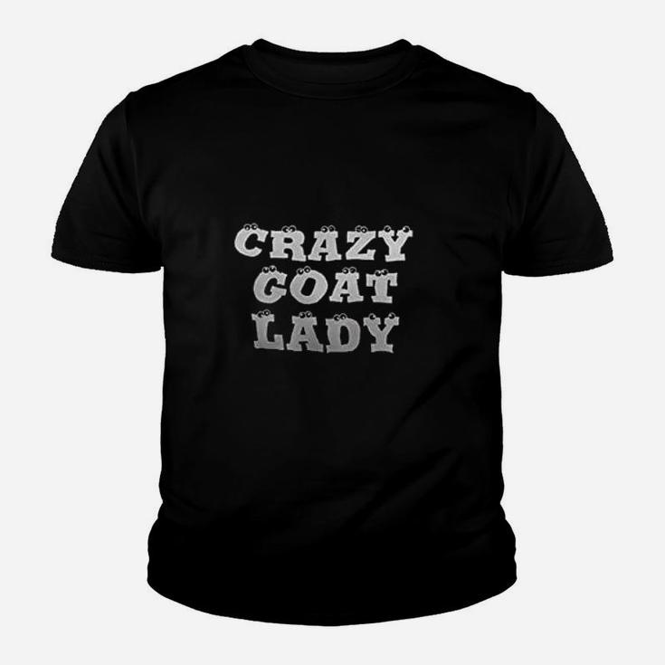 Crazy Goat Lady Youth T-shirt