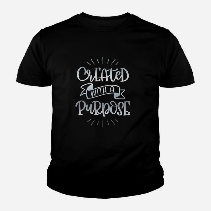 Created With A Purpose Youth T-shirt