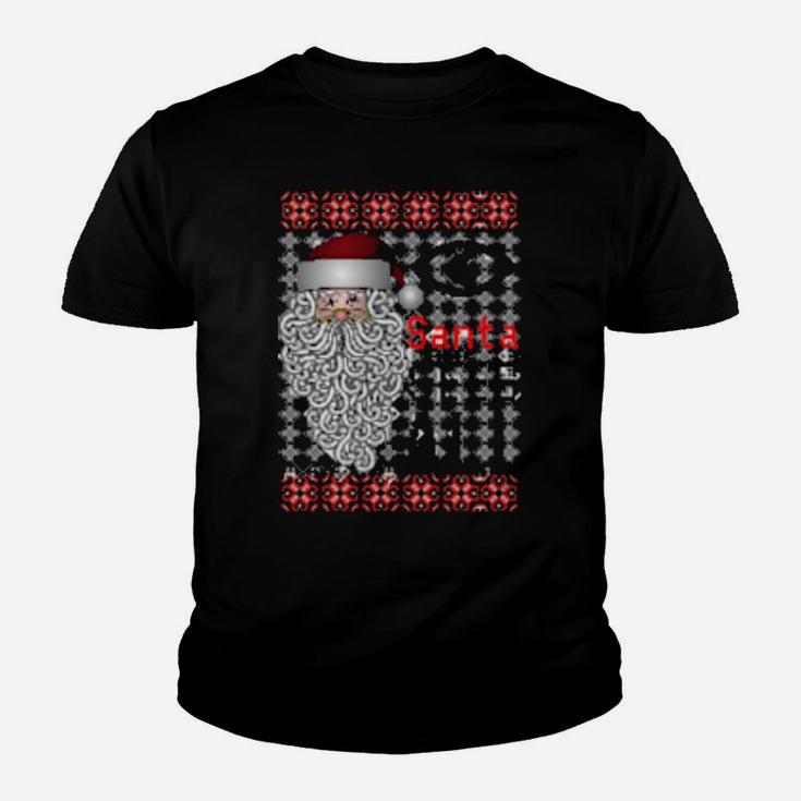 Creepy Santa Claus Youth T-shirt