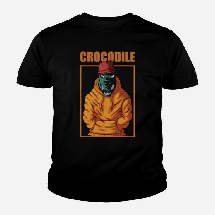Crocodile Careful I Snap Youth T-shirt