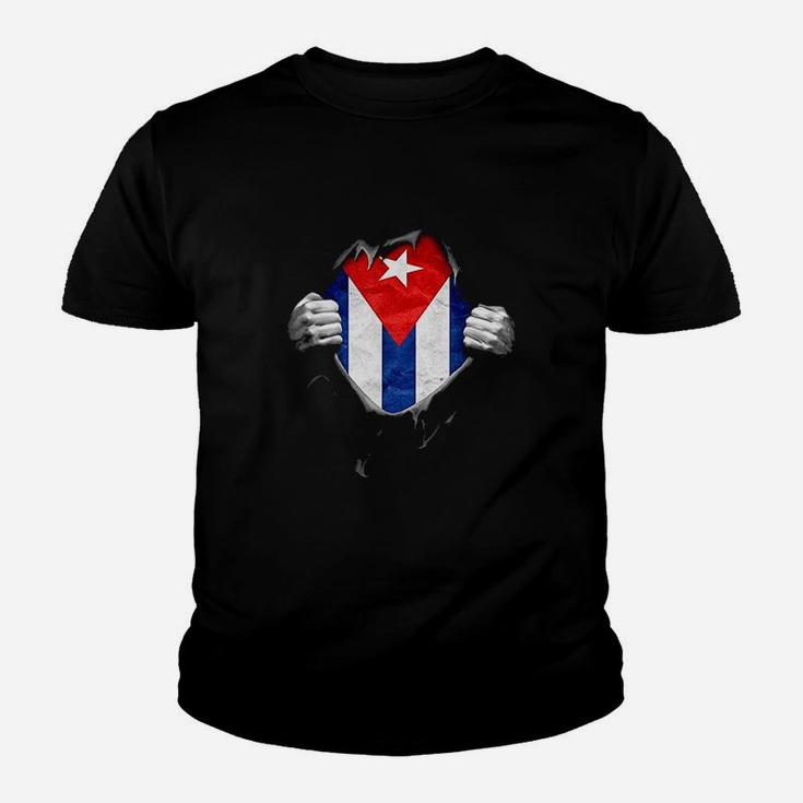 Cuba Flag Proud Cuban Youth T-shirt