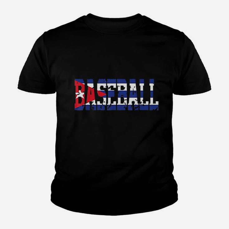 Cuban Baseball Player Cuba Youth T-shirt