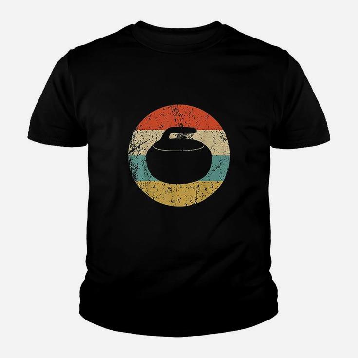 Curling Vintage  Curling Stone Youth T-shirt