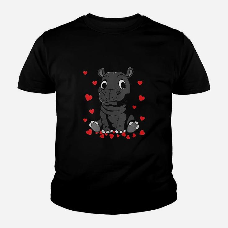 Cute Baby Hippopotamus Youth T-shirt