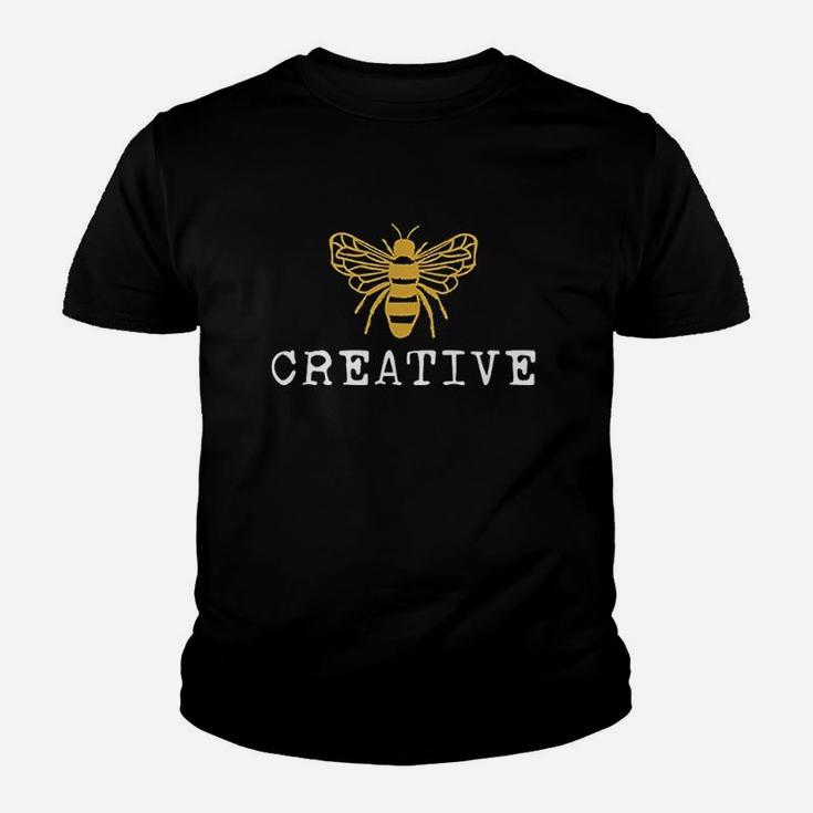 Cute Bee Creative  Art Teacher Youth T-shirt