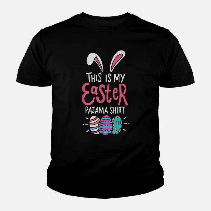 Cute Bunny Lover Gifts Men Women This Is My Easter Pajama Youth T-shirt