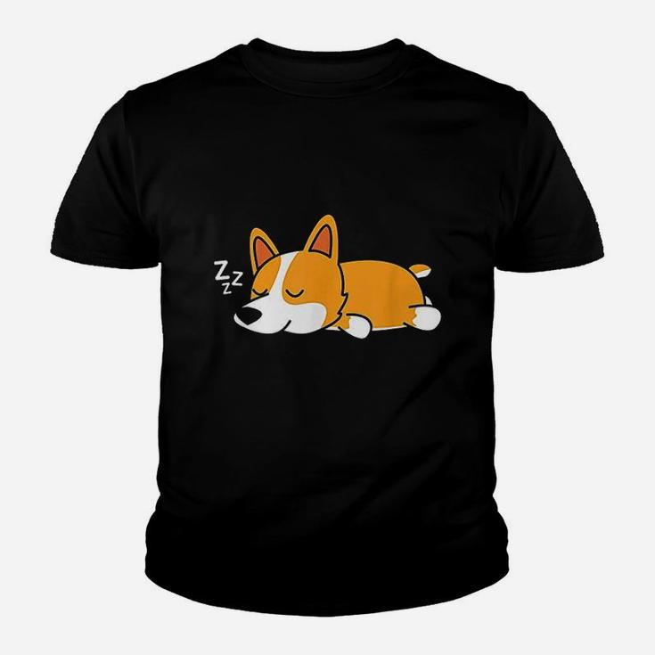 Cute Gift For Welsh Corgi Dog Lovers Nope Lazy Corgi Youth T-shirt