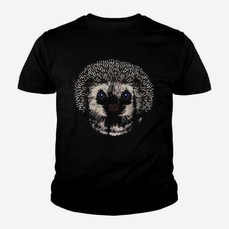 Cute Hedgehog Face Youth T-shirt