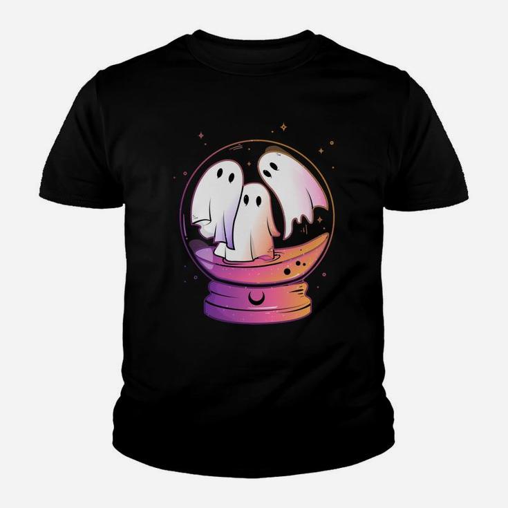 Cute Kawaii Ghost Spirits Crystal Ball Fortune Goth Pastel Sweatshirt Youth T-shirt