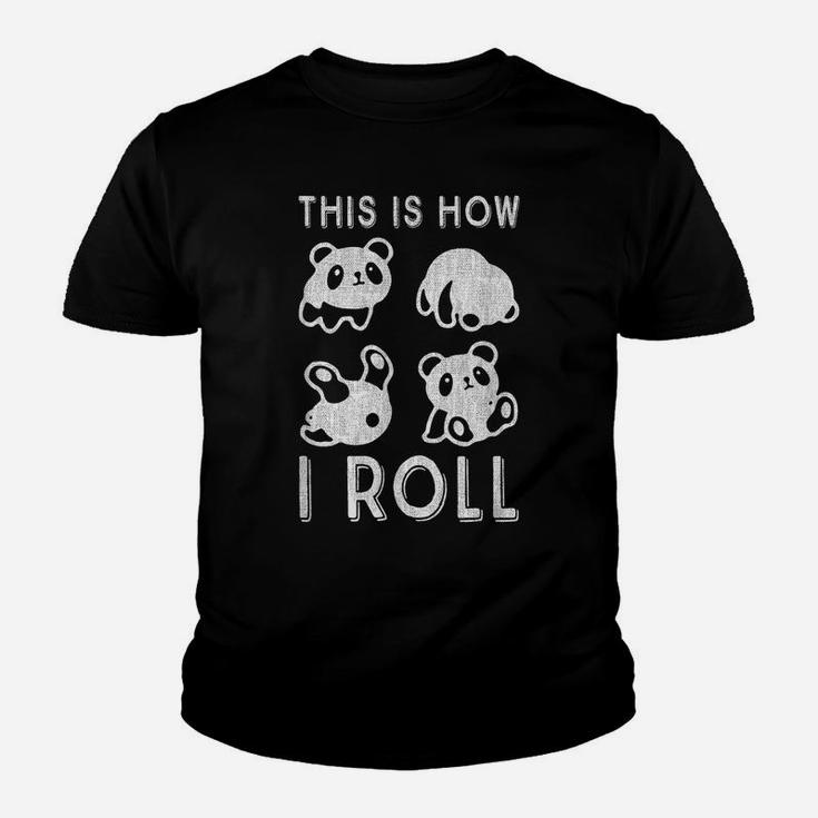 Cute Little Bear Panda  This Is How I Roll Youth T-shirt