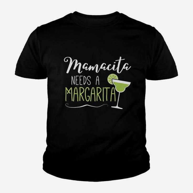 Cute Margaritas Senoritas Mamacita Needs A Margarita Youth T-shirt