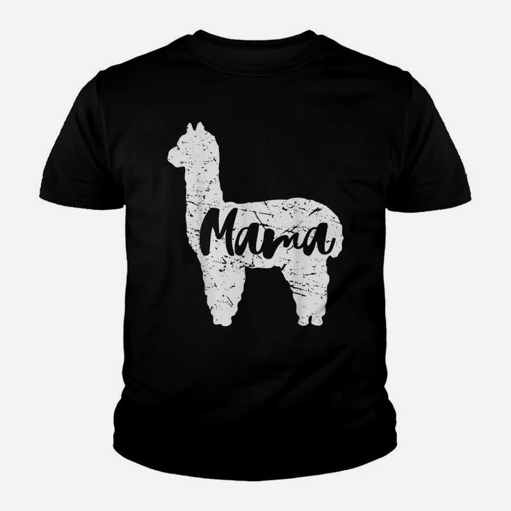 Cute Proud Mama Llama Alpaca Happy Mothers Day Gift Shirt Youth T-shirt