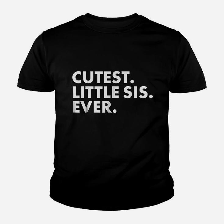 Cutest Little Sis Youth T-shirt
