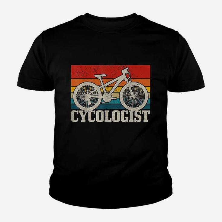 Cycologist Mountain Bike Mtb Vintage Cycling Funny Gift Youth T-shirt