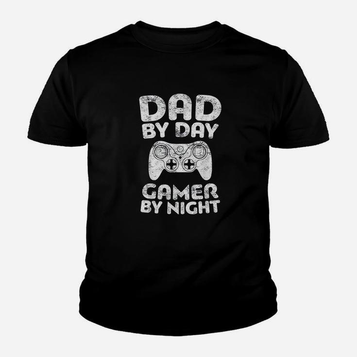Dad By Day Gamer By Night Funny Gift Youth T-shirt