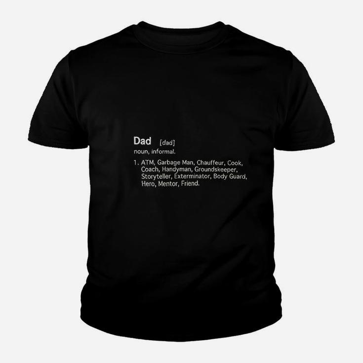 Dad Definition Fathers Day Youth T-shirt