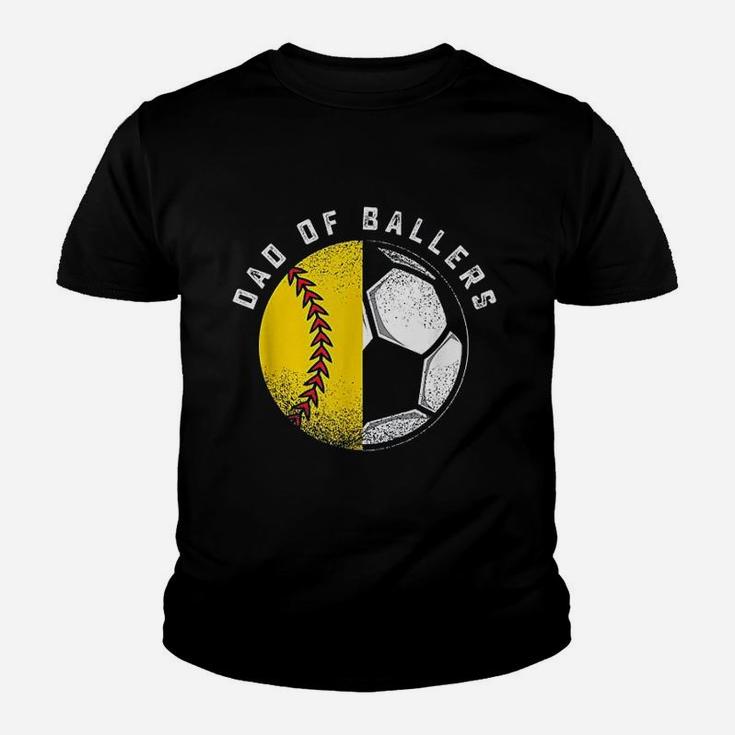 Dad Of Ballers Youth T-shirt
