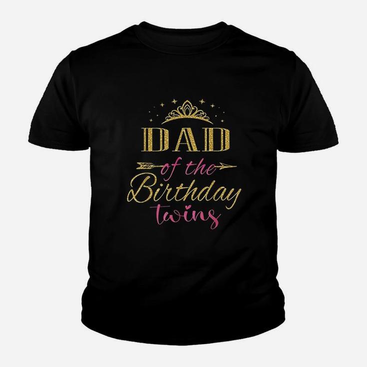 Dad Of The Birthday Twins Youth T-shirt