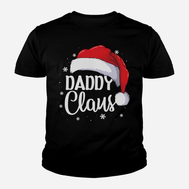 Daddy Claus Christmas Family Matching Pajama Santa Gift Sweatshirt Youth T-shirt