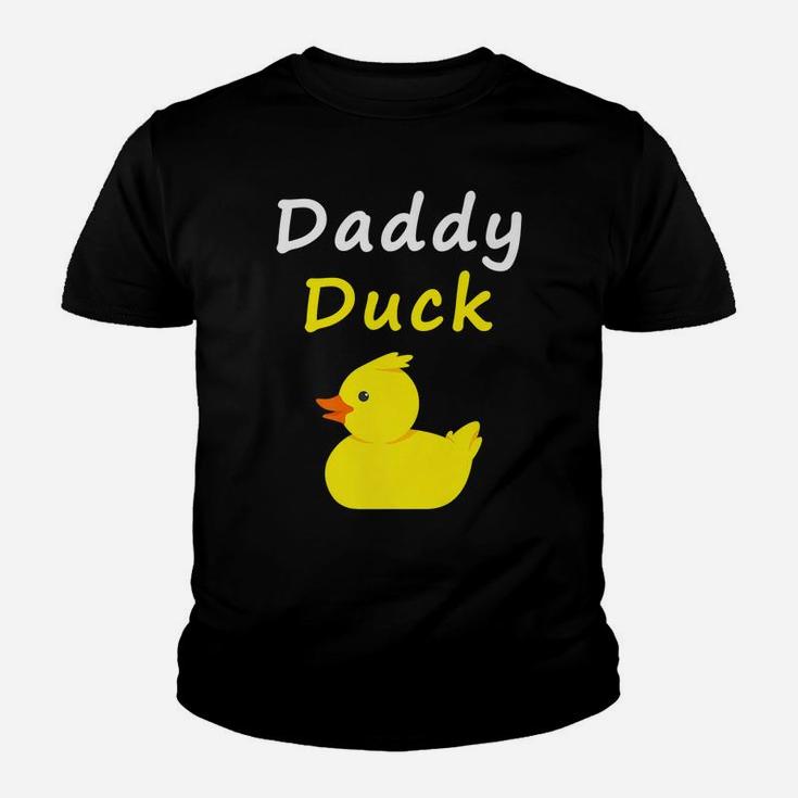 Daddy Duck Rubber Duck Dad Youth T-shirt